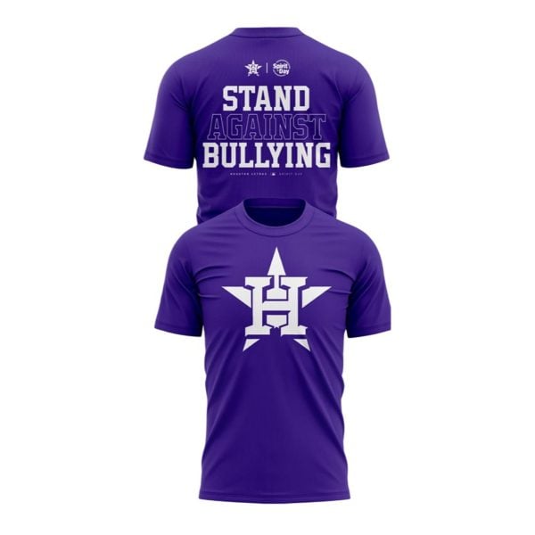 2025 Houston Astros Stand Against Bullying Shirt 1 2