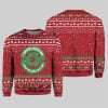 2025 I Support Recycling Ugly Sweater Christmas 1