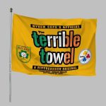 2025 Ireland Myron Steelers Cope's The Terrible Towel A Pittsuburgh Original Flag