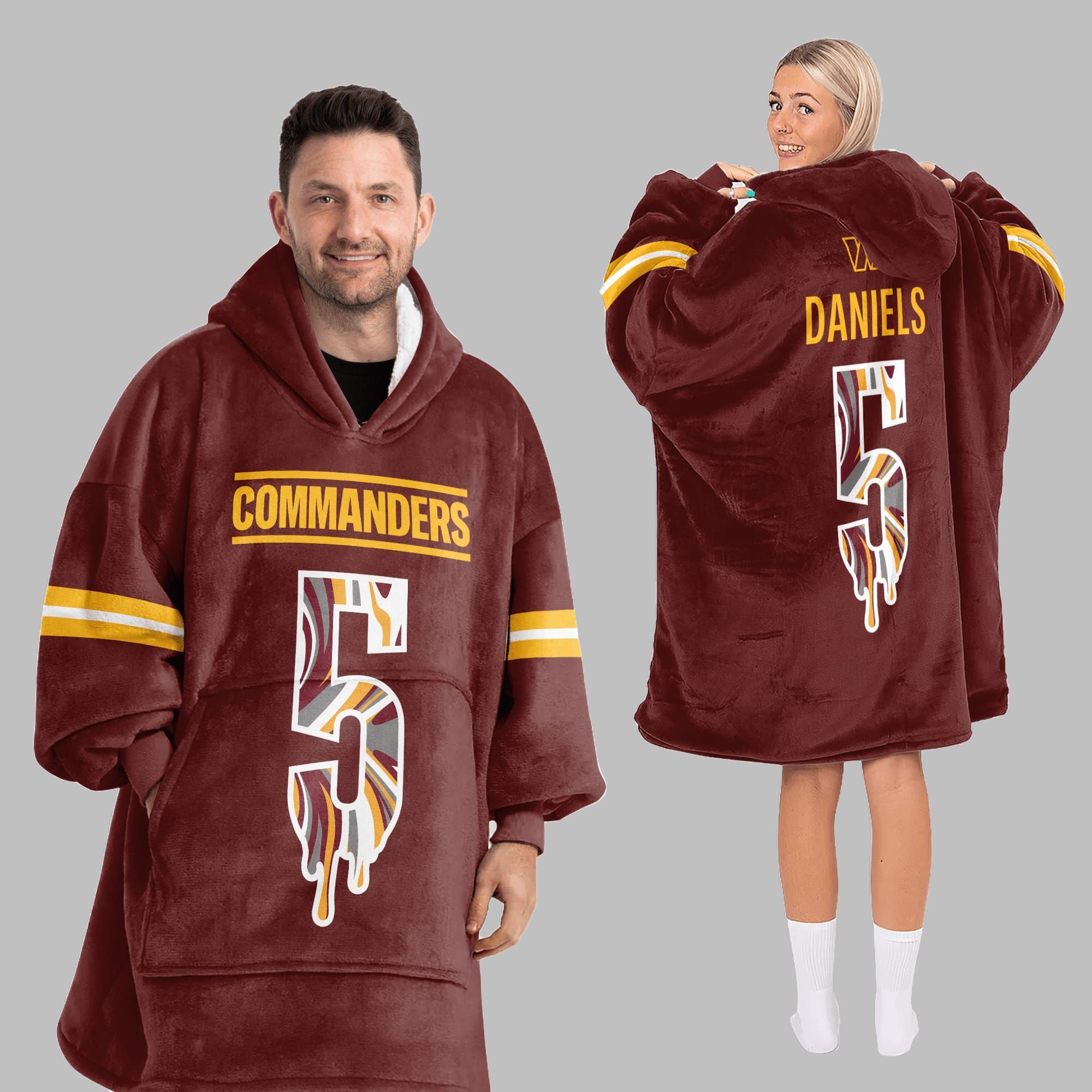 2025 J.D 5 Washington Blanket Hoodie 2025 J.D 5 Washington Blanket Hoodie