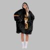 2025 Jayden Daniels 5 Commanders Blanket Hoodie 6 2025 Jayden Daniels 5 Commanders Blanket Hoodie 2