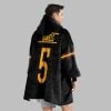 2025 Jayden Daniels 5 Commanders Blanket Hoodie 7 2025 Jayden Daniels 5 Commanders Blanket Hoodie 3