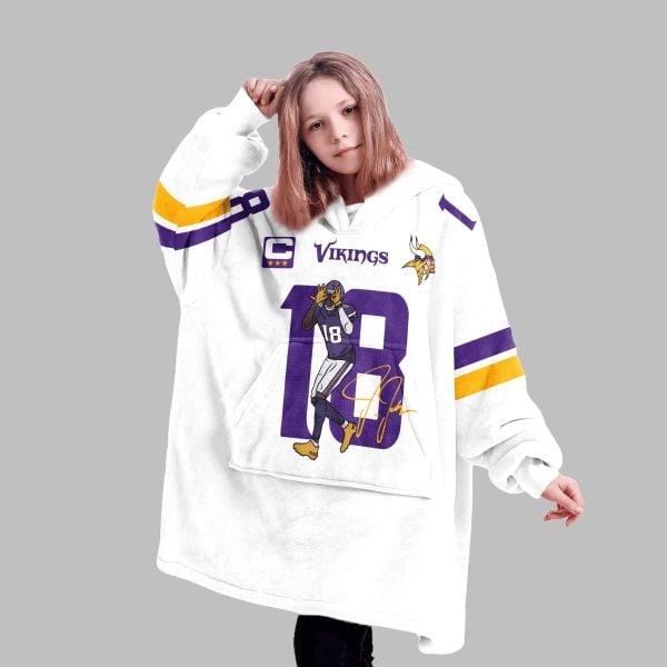 2025 Jefferson 18 Vinkings Blanket Hoodie 4