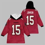 2025 Johnson 15 Tampa Bay Football Blanket Hoodie