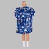 2025 Josh Allen Bills Mafia Blanket Hoodie 2