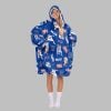2025 Josh Allen Bills Mafia Blanket Hoodie 4