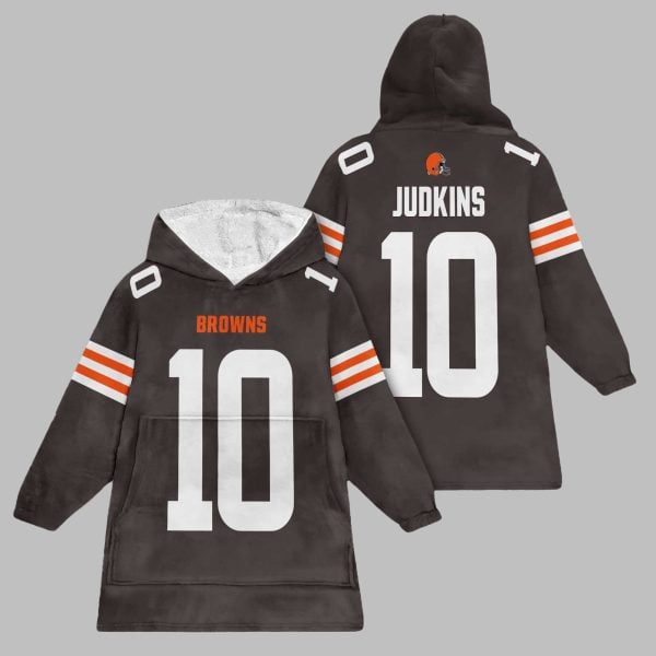 2025 Judkins 10 Browns Blanket Hoodie 1