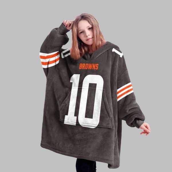 2025 Judkins 10 Browns Blanket Hoodie 2