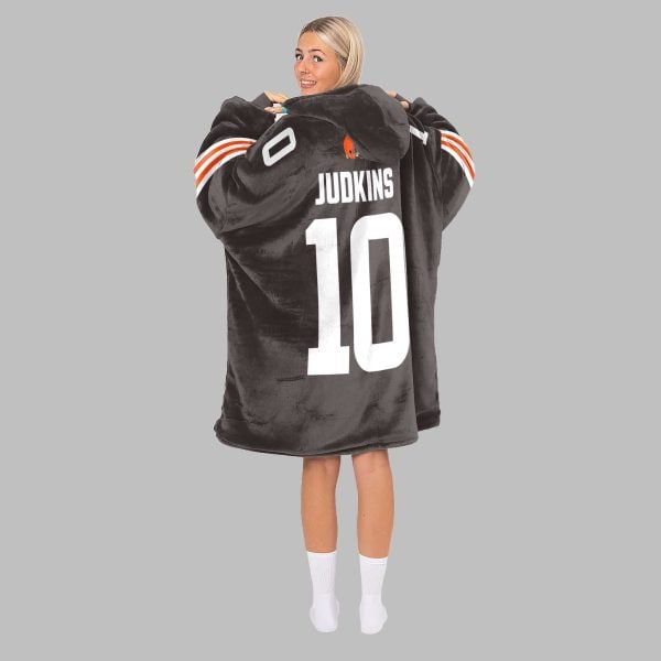 2025 Judkins 10 Browns Blanket Hoodie 3