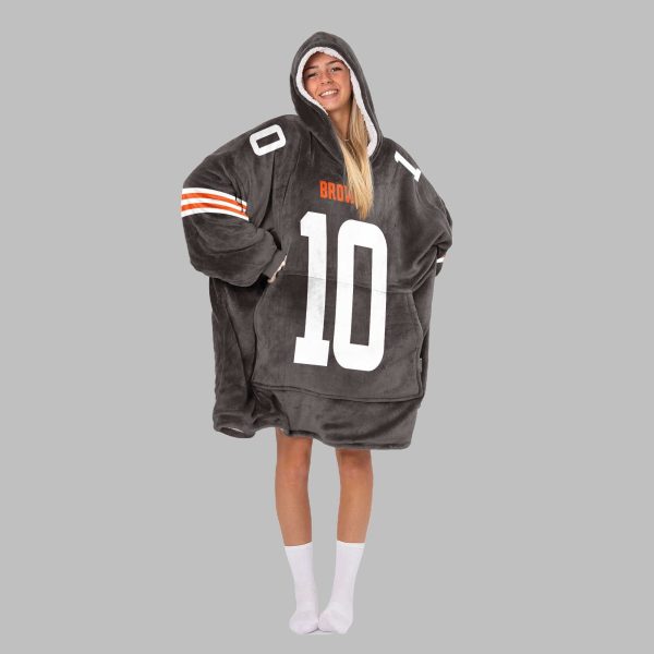 2025 Judkins 10 Browns Blanket Hoodie 4