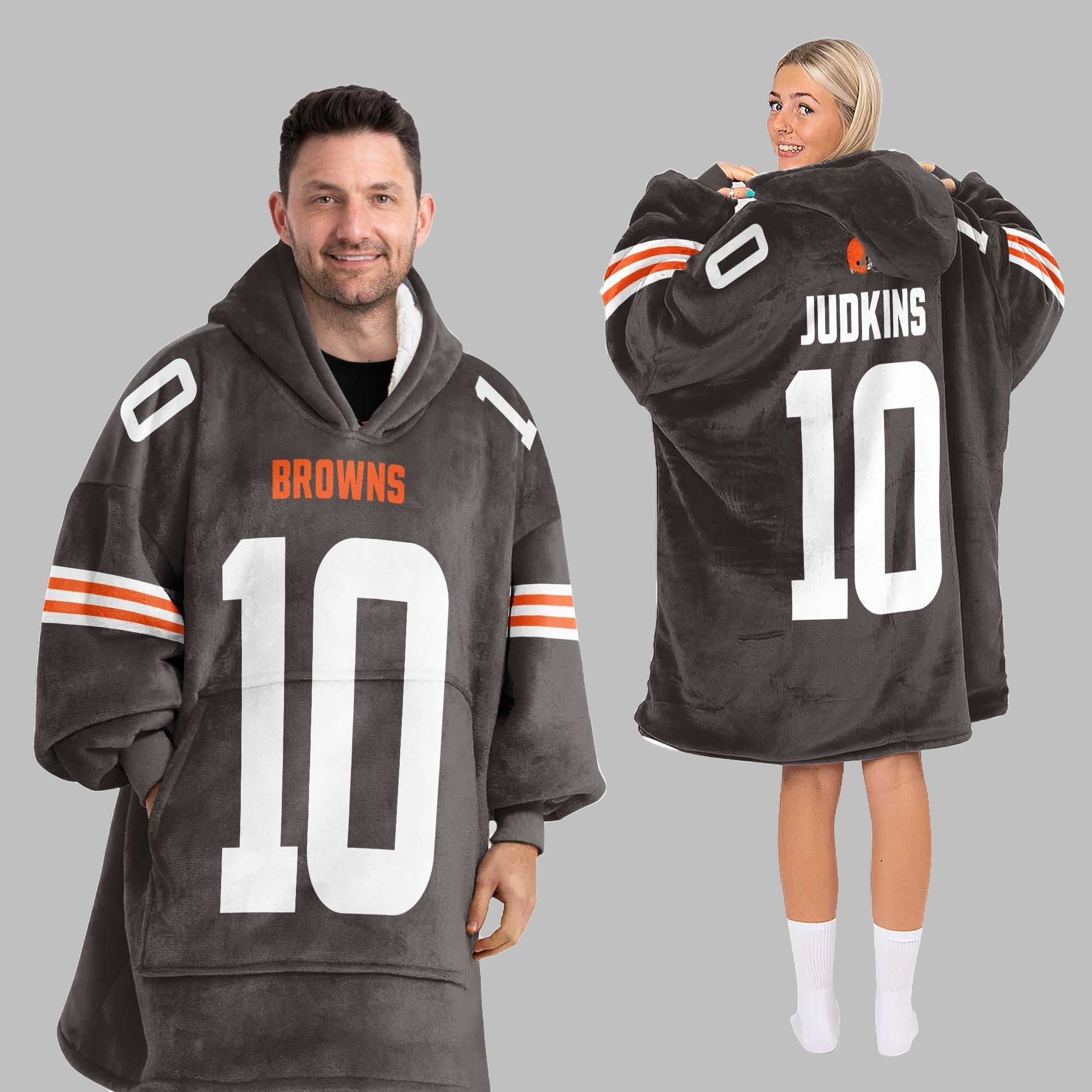 2025 Judkins 10 Browns Blanket Hoodie 5 2025 Judkins 10 Browns Blanket Hoodie 5