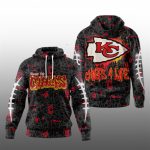 2025 KC Chiefs Graffiti For Life Hoodie