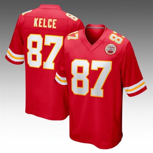 2025 KC Chiefs Travis Kelce Jersey 1 2