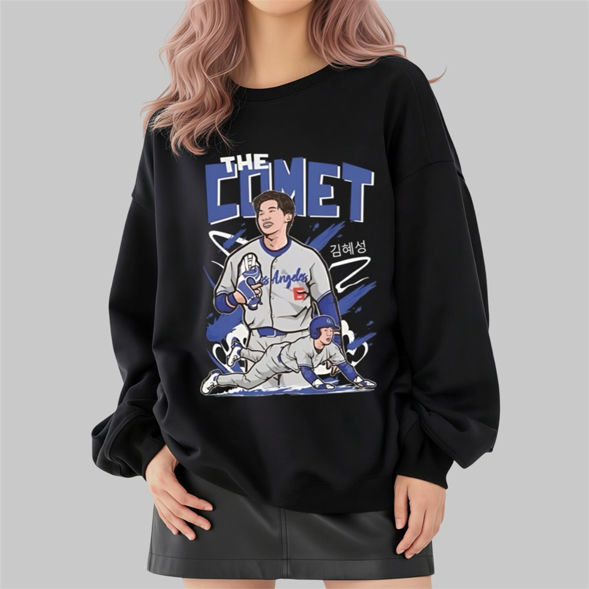2025 LA Dodgers The Comet Kim Hye-seong Shirt 4 2025 LA Dodgers The Comet Kim Hye seong Shirt 2 4
