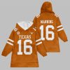 2025 Manning 16 Texas Football Blanket Hoodie 1