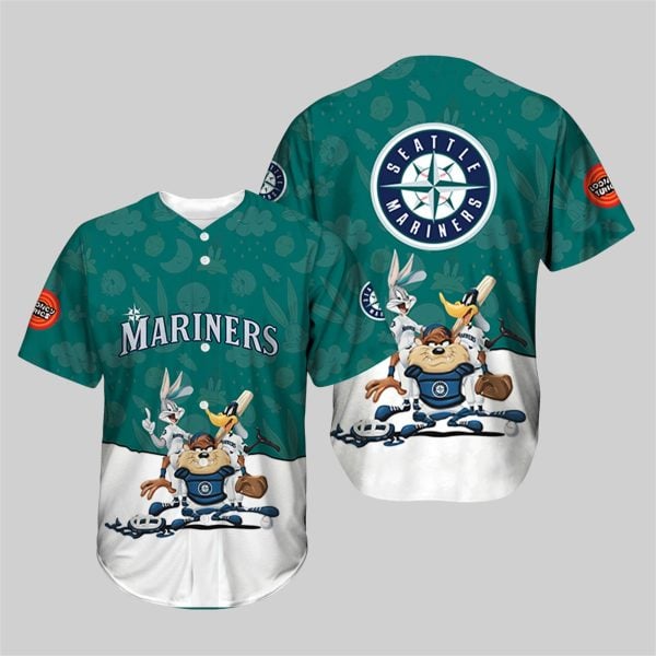 2025 Mariners Looney Tunes Night Jersey 1