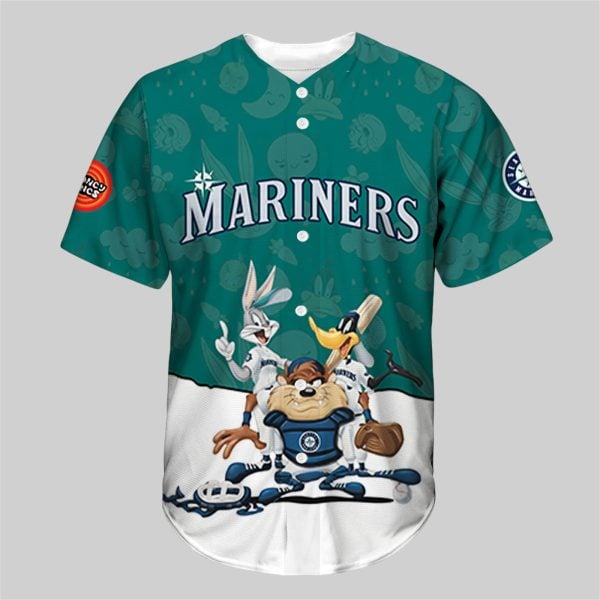 2025 Mariners Looney Tunes Night Jersey 2