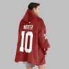 2025 Mateer 10 Oklahoma Football Blanket Hoodie 2