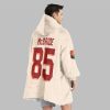 2025 McBride 85 Arizona Football Blanket Hoodie 2