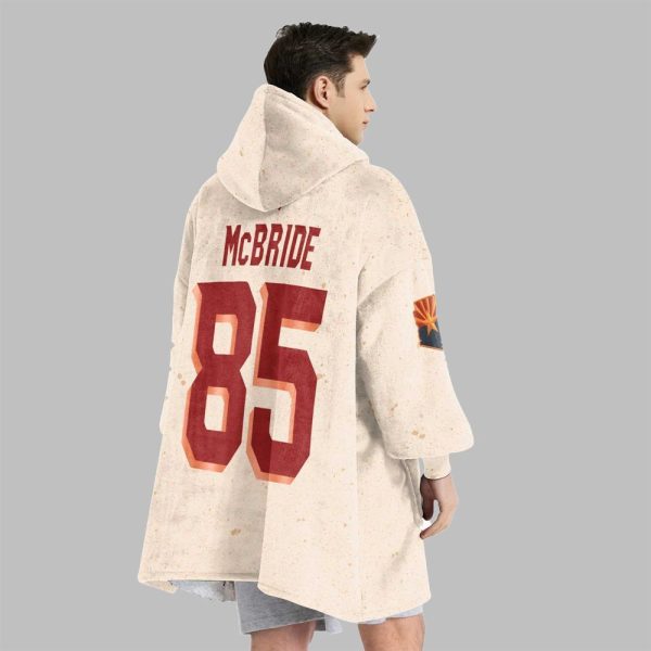 2025 McBride 85 Arizona Football Blanket Hoodie 2