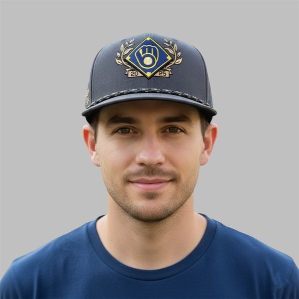 2025 Milwaukee Brewers NLCS Hat 3