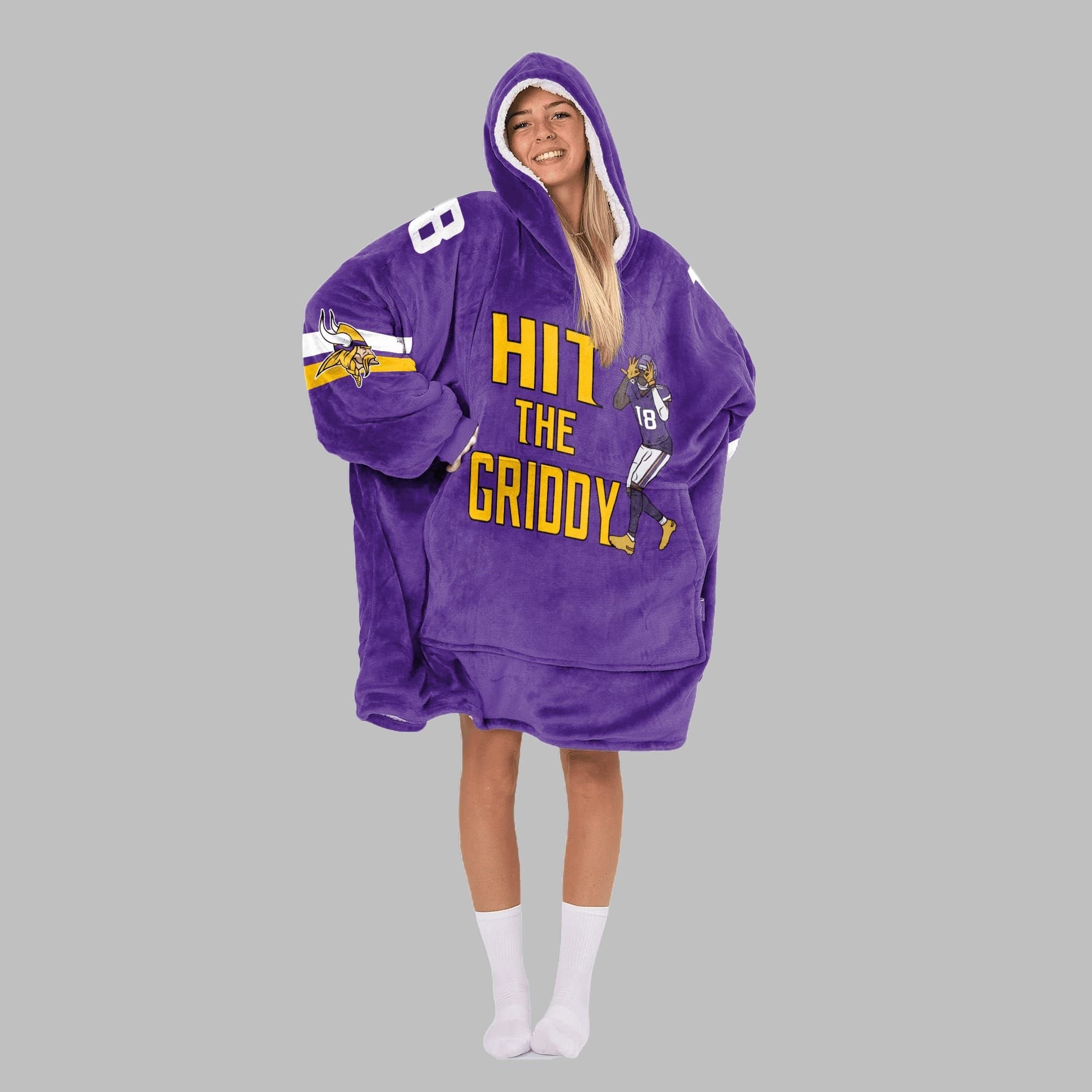 2025 Minnesota Hit The Griddy Jefferson Blanket Hoodie 5 2025 Minnesota Hit The Griddy Jefferson Blanket Hoodie 5