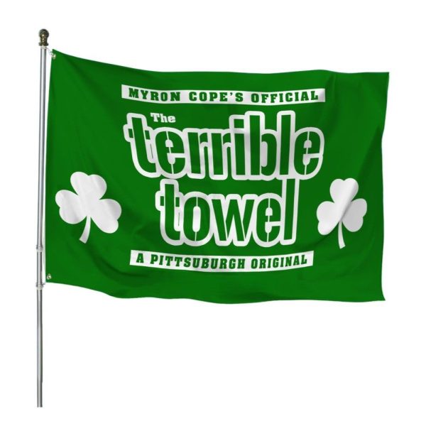 2025 Myron Cope's The Terruble Towel A Pittsuburgh Original Flag