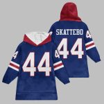 2025 NY Giants Skattebo 44 Blanket Hoodie