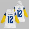 2025 Nacua 12 LA Rams Football Blanket Hoodie 1