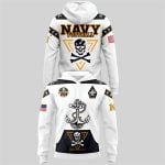 Navy Football Happy 250th Birthday Hoodie
