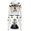 2025 Navy Football Happy 250th Birthday Hoodie 2
