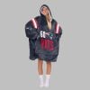 2025 New England Go Pats 10 Maye Blanket Hoodie 2