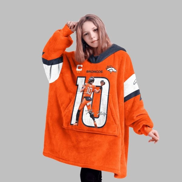 2025 Nix 10 Broncos Blanket Hoodie 3