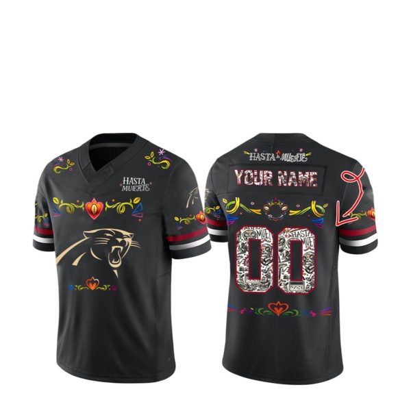 2025 Panthers Hasta la Muerte Jersey 1 2