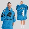 2025 Panthers Growl Towel McMillan Blanket Hoodie