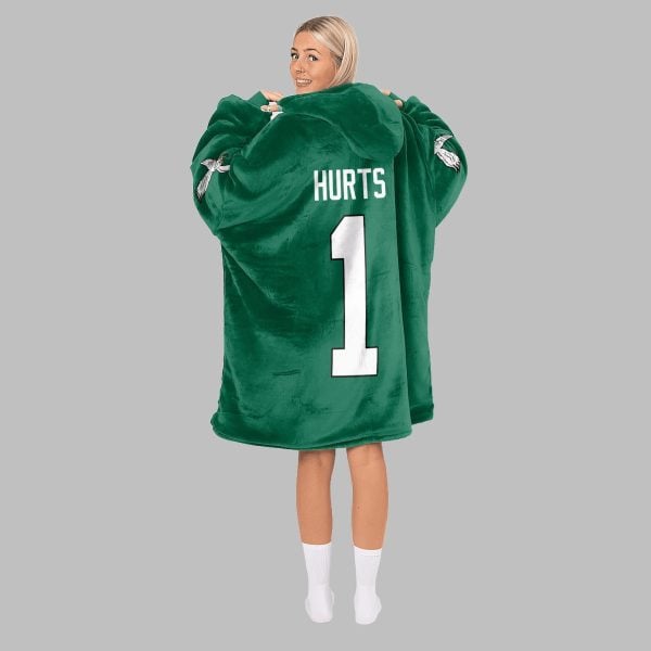 2025 Philadelphia Hurts Doesnt It Blanket Hoodie 4