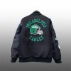 2025 Phillies Eagles Black Out Varsity Jacket 5 2025 Phillies Eagles Black Out Varsity Jacket 2