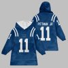 2025 Pittman Jr 11 Indianapolis Blanket Hoodie 10 2025 Pittman Jr 11 Indianapolis Blanket Hoodie 1