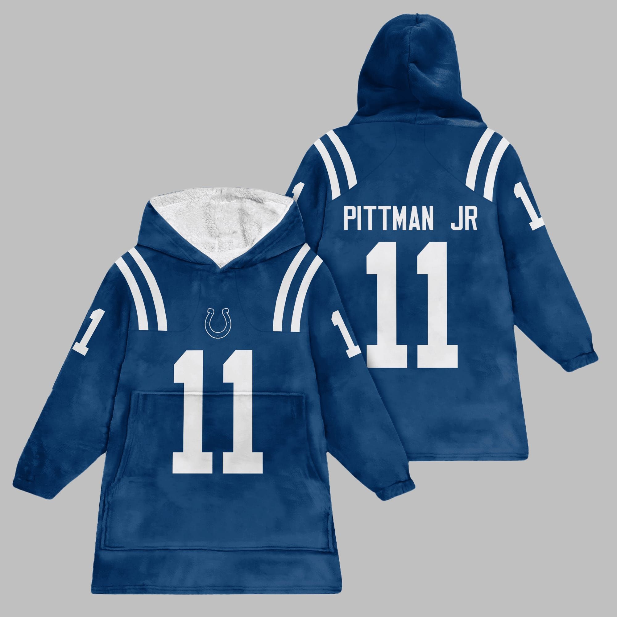 2025 Pittman Jr 11 Indianapolis Blanket Hoodie 1 2025 Pittman Jr 11 Indianapolis Blanket Hoodie 1