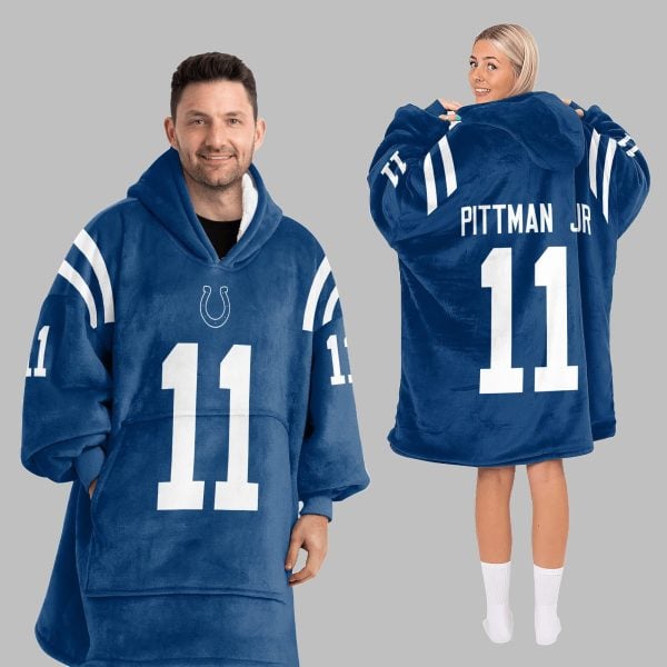 2025 Pittman Jr 11 Indianapolis Blanket Hoodie 4