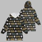 2025 Pittsburgh Football Blanket Hoodie