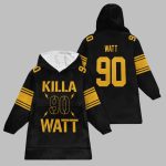 2025 Pittsburgh Killa 90 Watt Blanket Hoodie