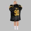 2025 Pittsburgh Killa 90 Watt Blanket Hoodie 2