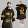 2025 Pittsburgh Killa 90 Watt Blanket Hoodie 3