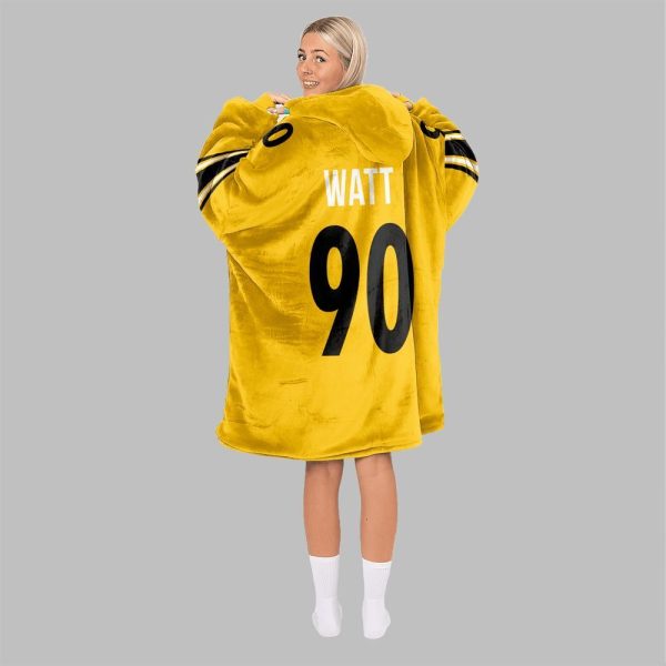 2025 Pittsburgh The Terrible Blanket Hoodie Watt Blanket Hoodie 1