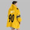 2025 Pittsburgh The Terrible Blanket Hoodie Watt Blanket Hoodie 4