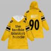 2025 Pittsburgh The Terrible Blanket Hoodie Watt Blanket Hoodie 5