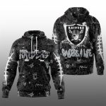 2025 Raiders Graffiti 4 Life Hoodie