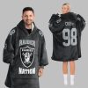 2025 Raiders Nation Crosby 98 Blanket Hoodie 5