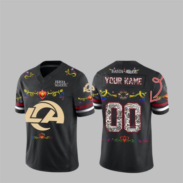 2025 Rams Hasta la Muerte Jersey 1 1